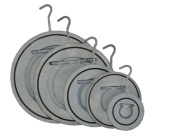 Клапан обратный межфланцевый КОМ-150